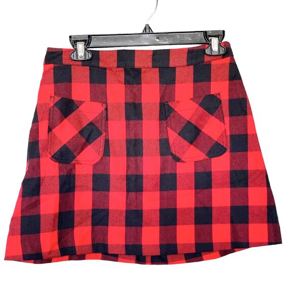 Divided by H&M Womens Skirt Size 8 Plaid Mini Preppy School Punk Edgy Punkcore - Picture 1 of 12